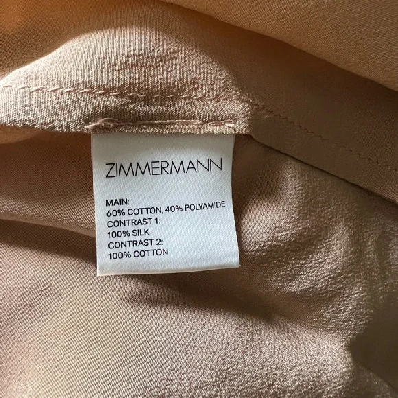 Super Rare 2017 Zimmermann Bowerbird Romance Mini Dress Runway Dress Size 1 - Picture 12 of 13